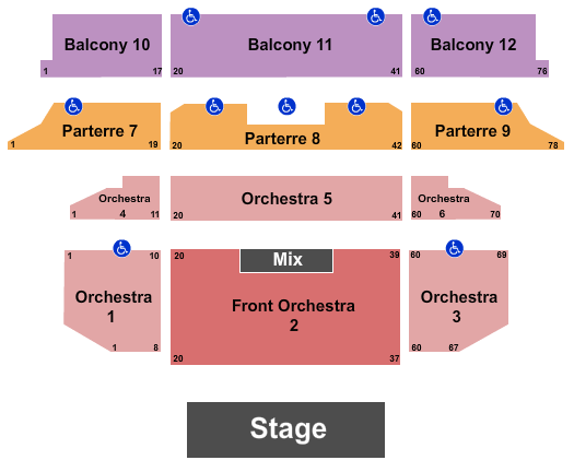 Venetian Theatre At the Venetian Hotel Styx Seating Chart